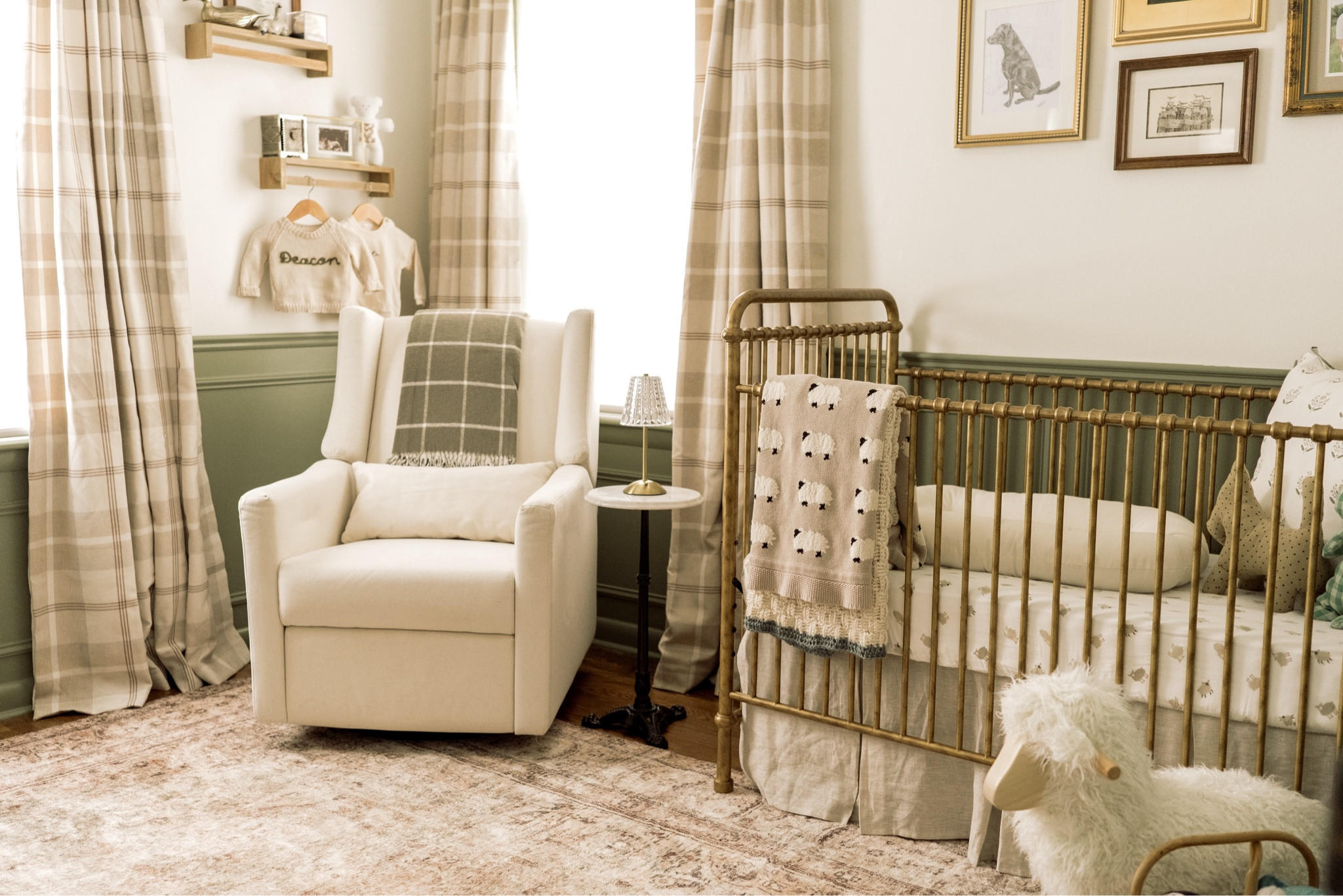 It only took 6 months but I finally sharing an in depth look at Deacons Cotswolds inspired nursery and walking you through my design process on the blog. I love this room and all the memories we have made and will continue to make in it 🐑🤍👶🏻 

#LTKhome #LTKbump #LTKbaby