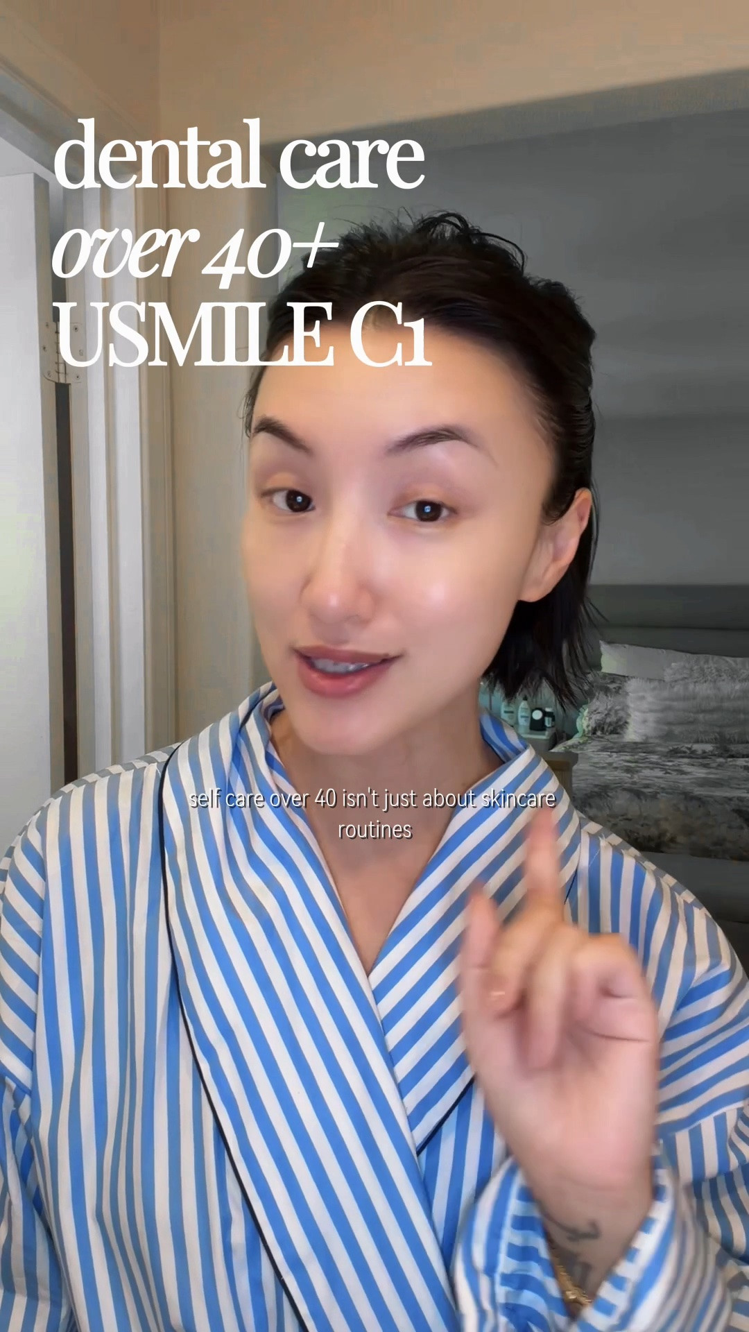 Self Care Over 40 — the things nobody sees 🦷✨

The older I get, the more I realize self care isn’t only about what we can see. After learning some expensive dental lessons in my younger years, taking care of my teeth and gums is now just as much a part of my routine as skincare and wellness.

The @usmile_global C10 Water Flosser makes that extra step easy — especially with its compact design that can come with me when I travel.

Consider this your reminder to take care of what you already have. 🤍

#usmile #C10 #WaterFlosser #SelfCareOver40 #OralCare

#LTKmorningroutine #LTKselfcare #LTKOver40