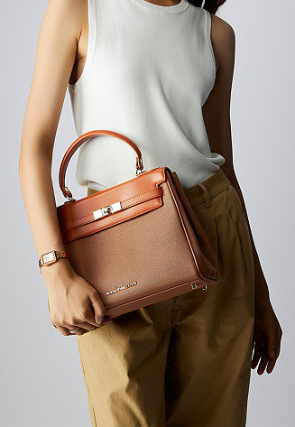 Victoria Handbag with Gold Hardware Victoria Hyde | Macy's