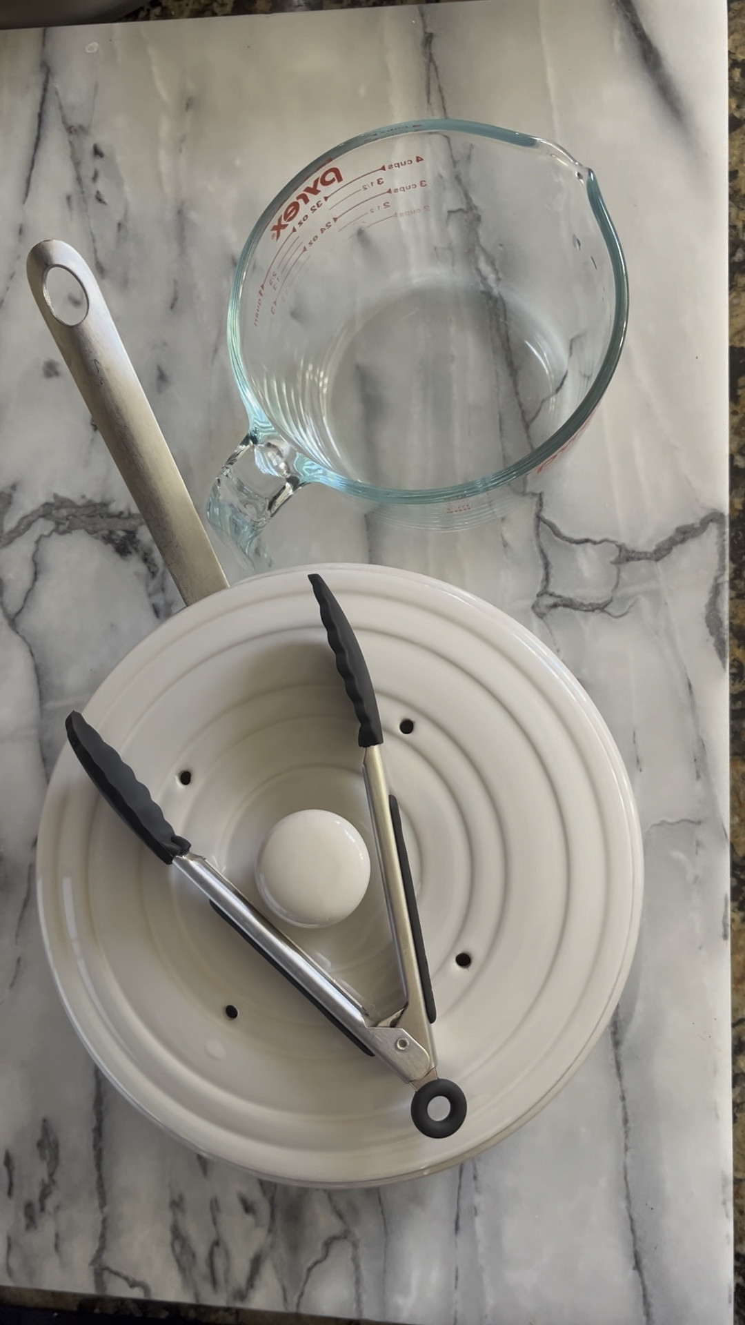 Sunday pancake breakfast or special holiday breakfast or brunch essentials. Figment skillet, pancake warmer, tongs for bacon, pancake turner aka large spatula, marble pastry board for kicks and giggles.

#LTKHome #LTKHoliday #LTKFindsUnder100