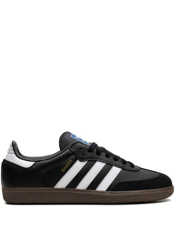 Adidas Samba OG "Black/Clear Granite" Sneakers - Farfetch | Farfetch Global