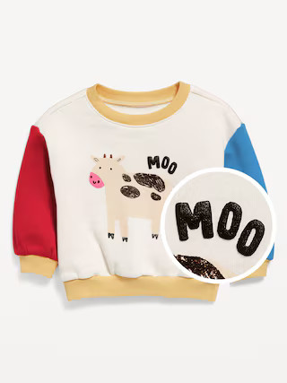Printed Crew-Neck Sweatshirt for Baby | Old Navy | Old Navy (US)