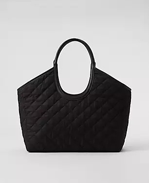 Weekend Quilted Tote Bag | Ann Taylor (US)