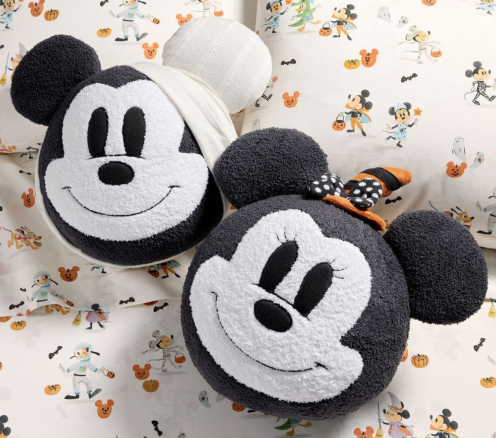 Disney Mickey Mouse, Minnie Mouse and Friends Halloween Pillow Set | Pottery Barn Kids