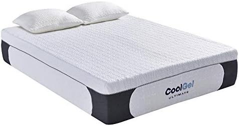 Classic Brands Cool Gel 1.0 Ultimate Gel Memory Foam 14-Inch Mattress with BONUS 2 Pillows , King... | Amazon (US)