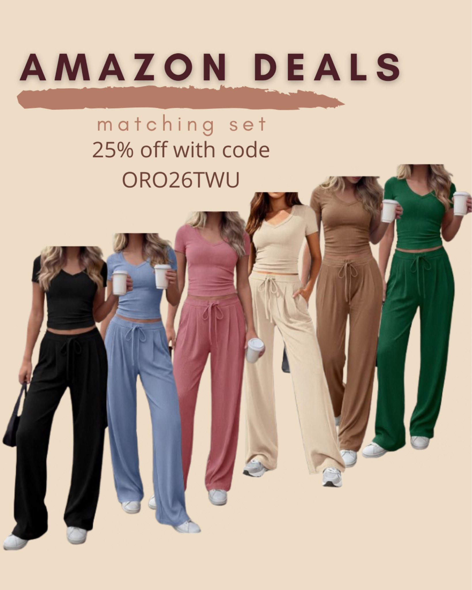 $18 ends 5/10

Amazon set
Amazon fashion
Amazon deals
Matching set
Two piece set
Cozy outfit
Casual outfit
Comfy outfit


#LTKSaleAlert