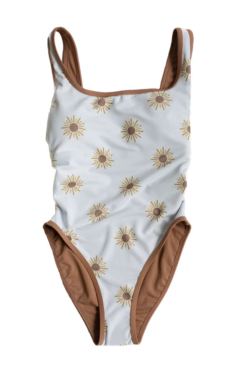 Ocean Isle One Piece- Desert Sun- Alyssa Fluellen X LainSnow | LainSnow