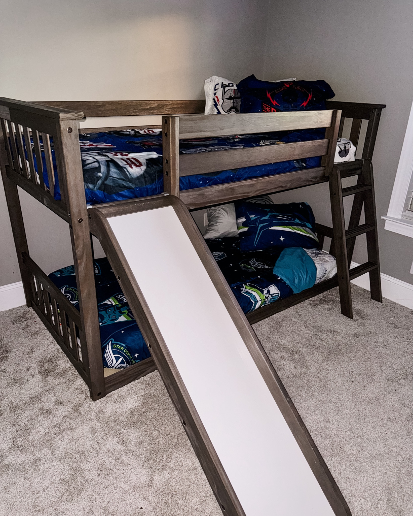 Refreshed my boys’, rooms today with some new sheets and comforters👌🏼 Star Wars, Buzz Lightyear, and Avengers💪🏼 Everything linked😁

#LTKFamily #LTKHome #LTKKids