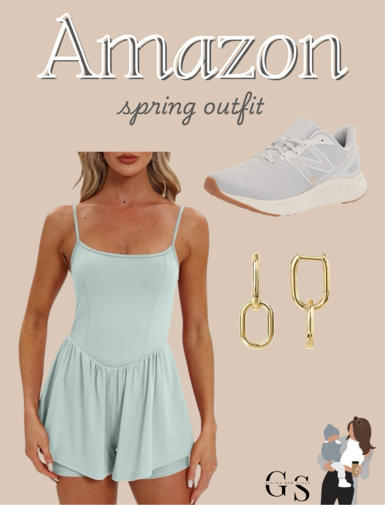 Spring outfit from Amazon 

Amazon outfit idea, Amazon finds, Amazon fashion, Spring outfit from amazon, Travel outfit 
Errands outfit
Casual style, running, gym, errands outift, airport outfit, athletic wear, lounge wear, sneakers, gen x outfit, flowy shorts, white sneakers biker shorts, resort wear, jeans, sandals, gold earrings, ootd, outfit inspo, outfit ideas

#LTKActive #LTKTravel #LTKFitness