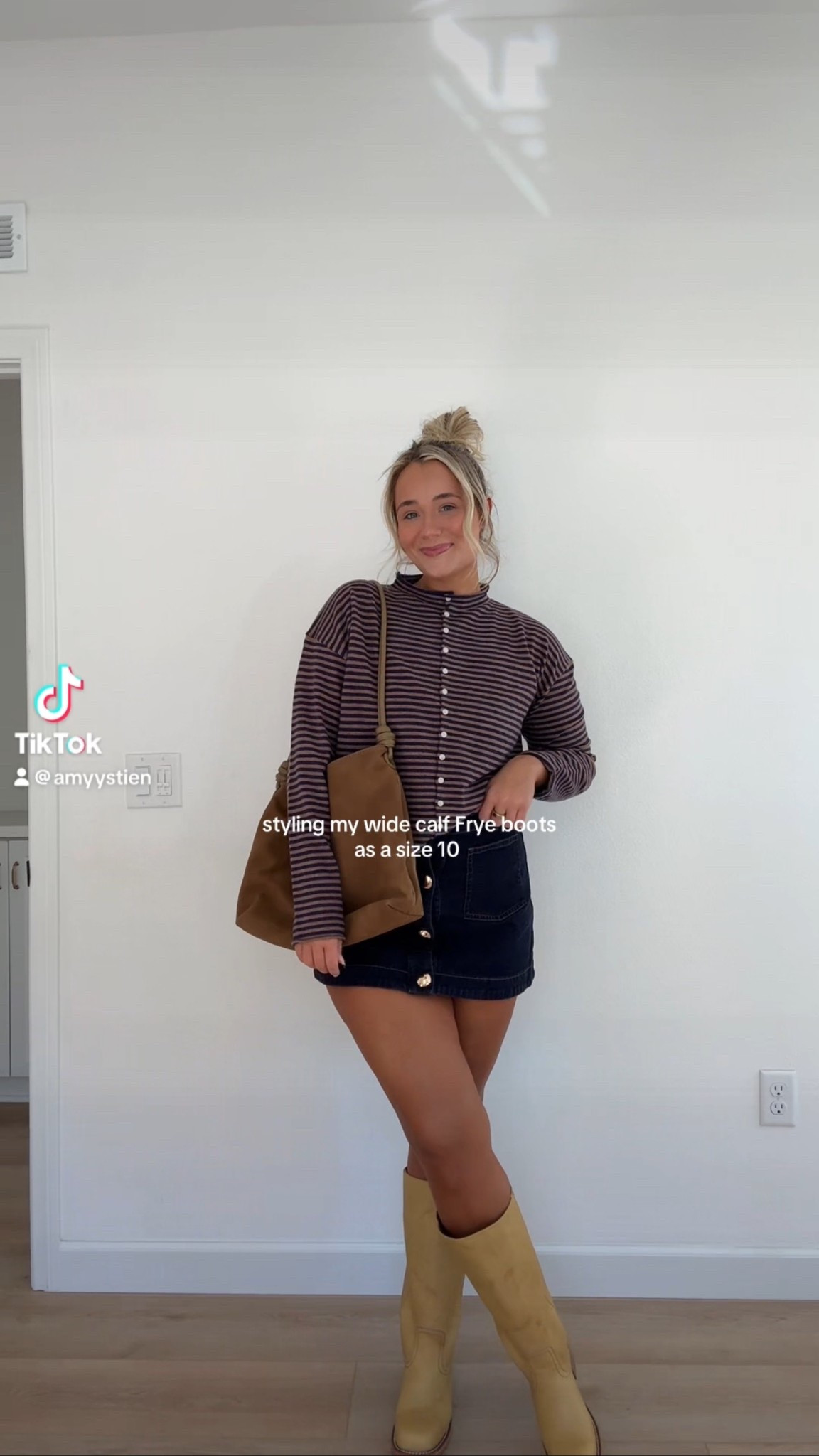 wearing a size large in cardigan
size 10 in skirt
Sized up 1 in boots :)

#LTKMidsize #LTKTall #LTKSeasonal