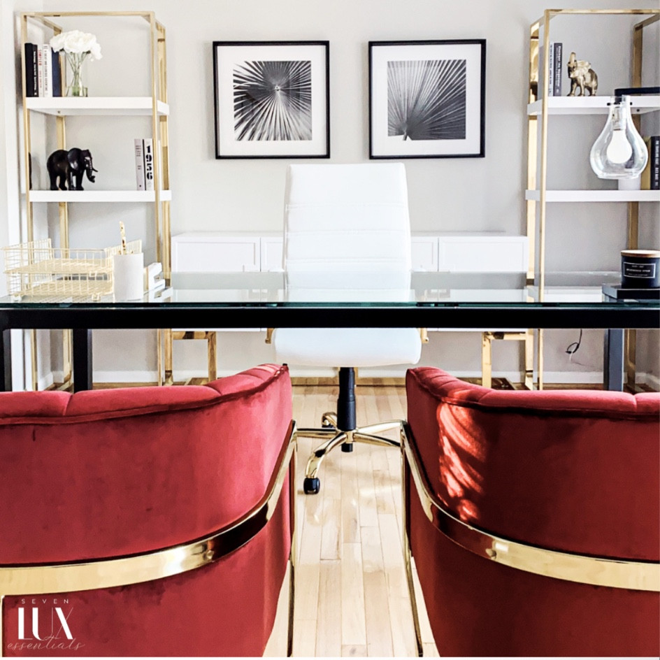 Modern office spring refresh barrel chair gold and black office white and gold work #homeoffice #o #workfromhome #interiordesign #homedecor #office #home #design #covid #stayhome #marketingdigital #wfh #work #workspace #officedesign #interior #empreendedorismo #workingfromhome #quarentena #m #homeofficedecor #b #homeofficeideas #business #a #marketing #homedesign #decor #homesweethome #officedecor

#LTKhome #LTKSale #LTKFind