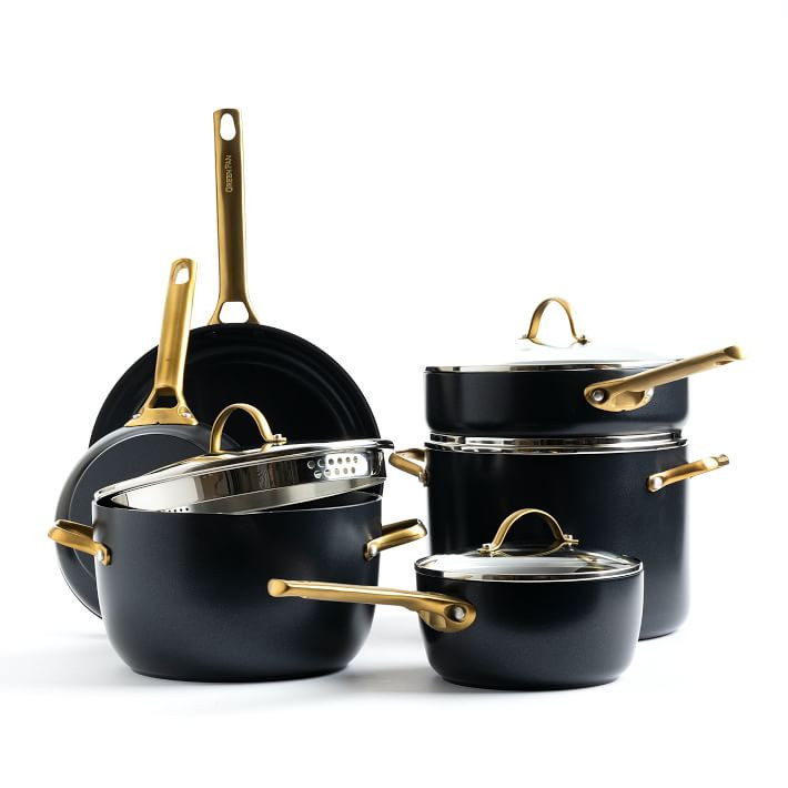 Greenpan® Padova Reserve Ceramic Nonstick Cookware Set | West Elm (US)