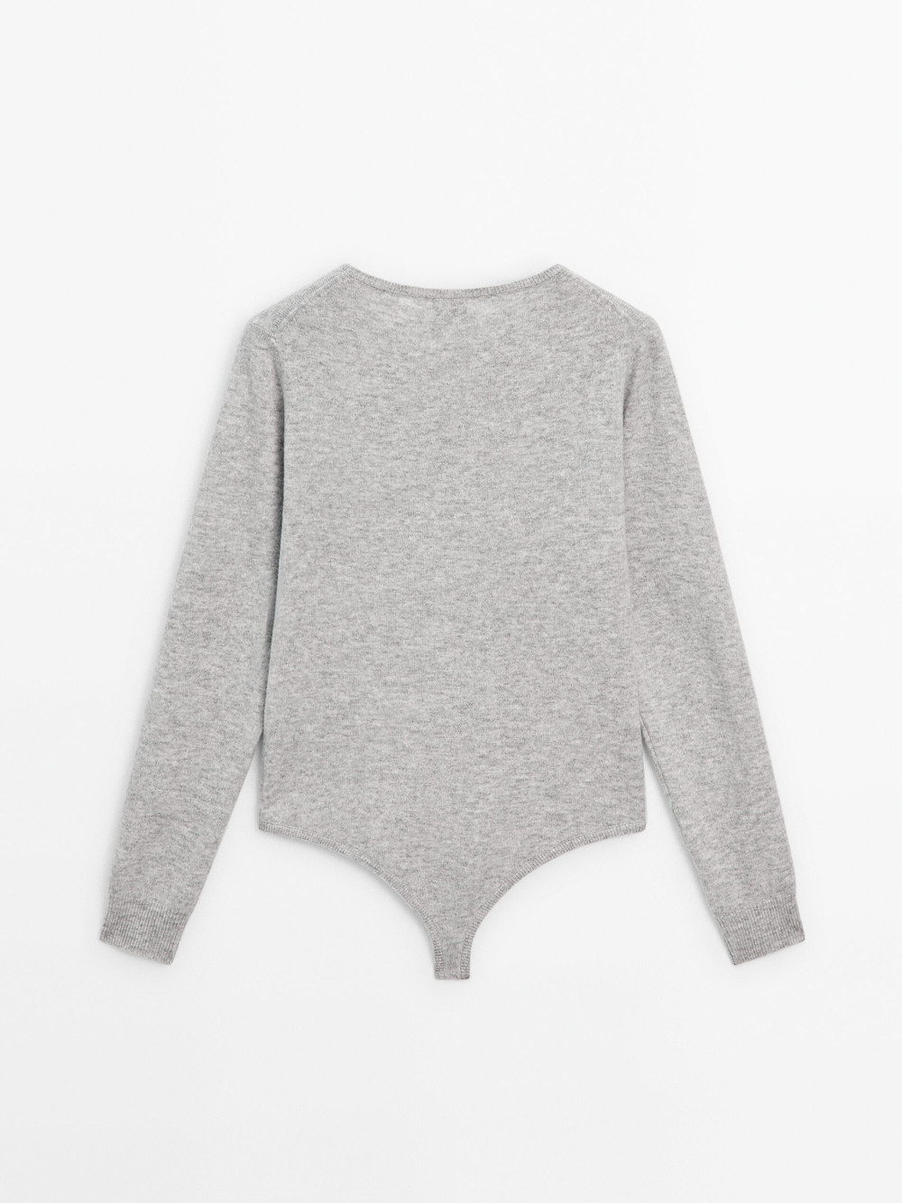 Knit long sleeve bodysuit - Studio | Massimo Dutti US