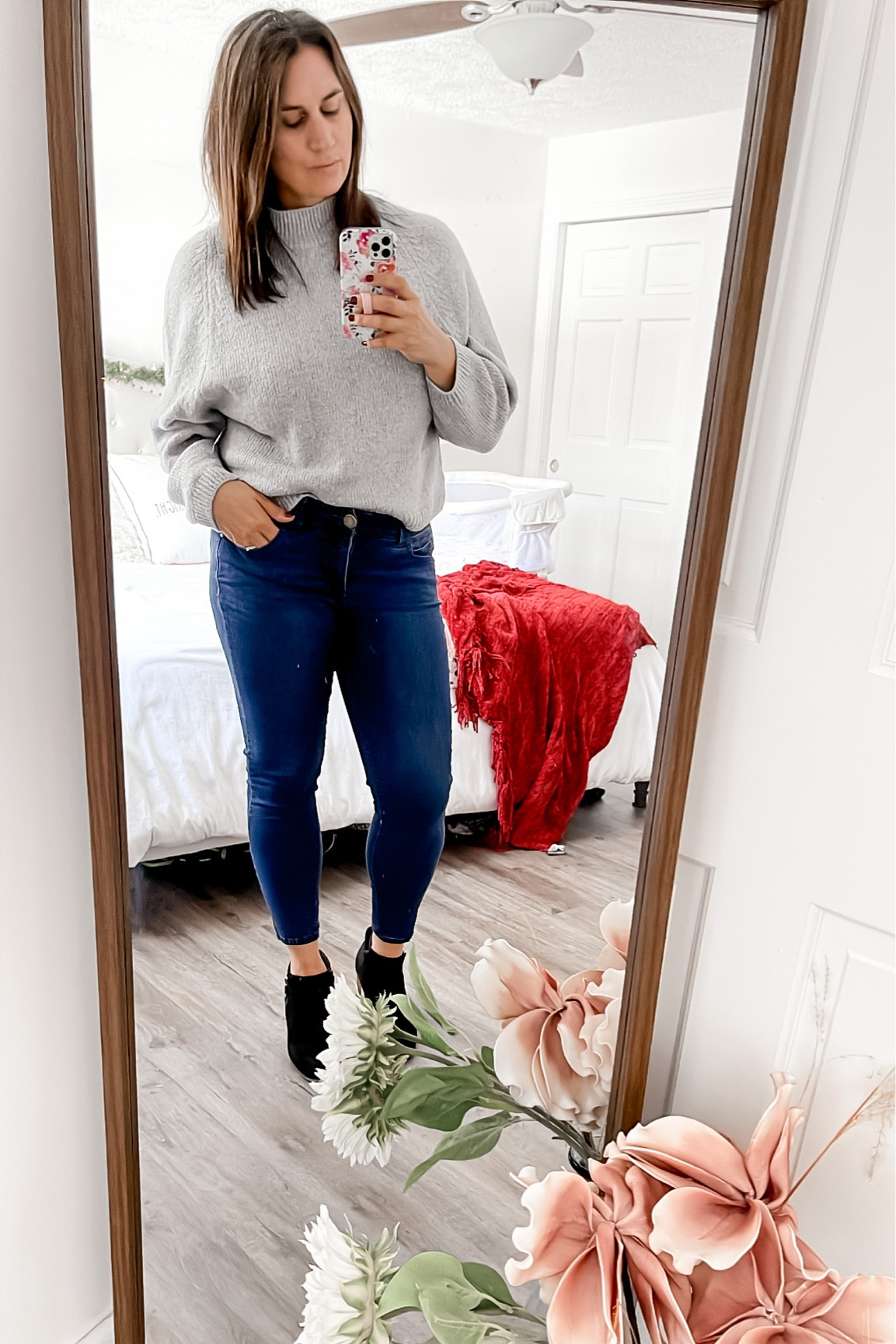 Old Navy sweater for the cooler weather. Perfect for tall women. Oversized and comfy. 

#LTKunder100 #LTKfit #LTKSeasonal