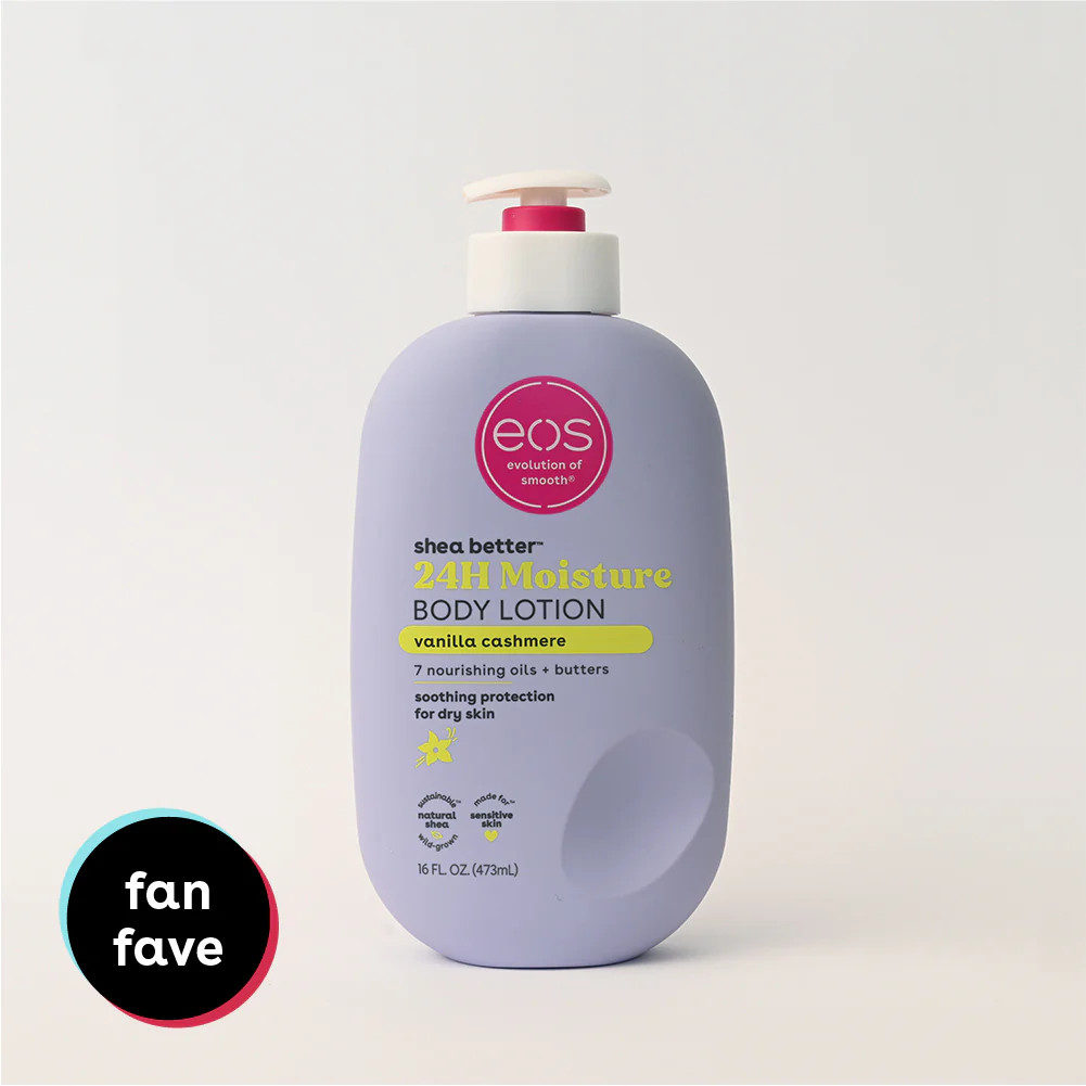 Vanilla Lotion | Shea Better Vanilla Cashmere Body Lotion | eos | eos