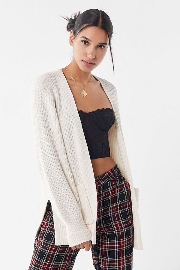 UO York Split Cardigan | Urban Outfitters (US and RoW)