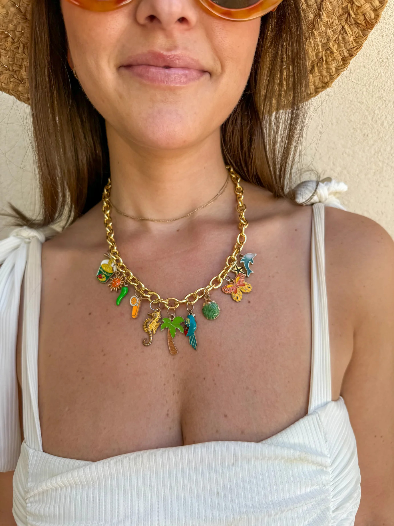 Life’s a Beach Charm Necklace | Tela Mercantile