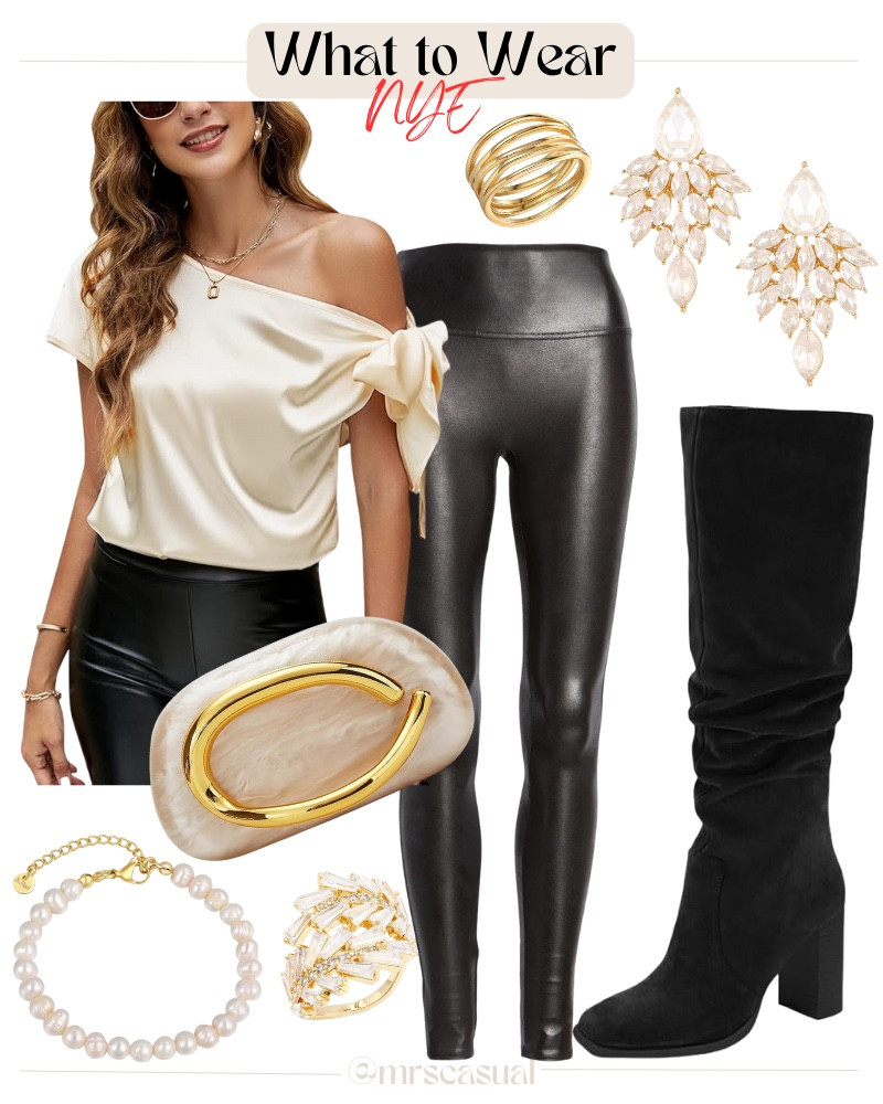 Dressy, flattering, and comfy enough to last all night 🖤✨ 🔗

#LTKSeasonal #LTKOver40 #LTKHoliday