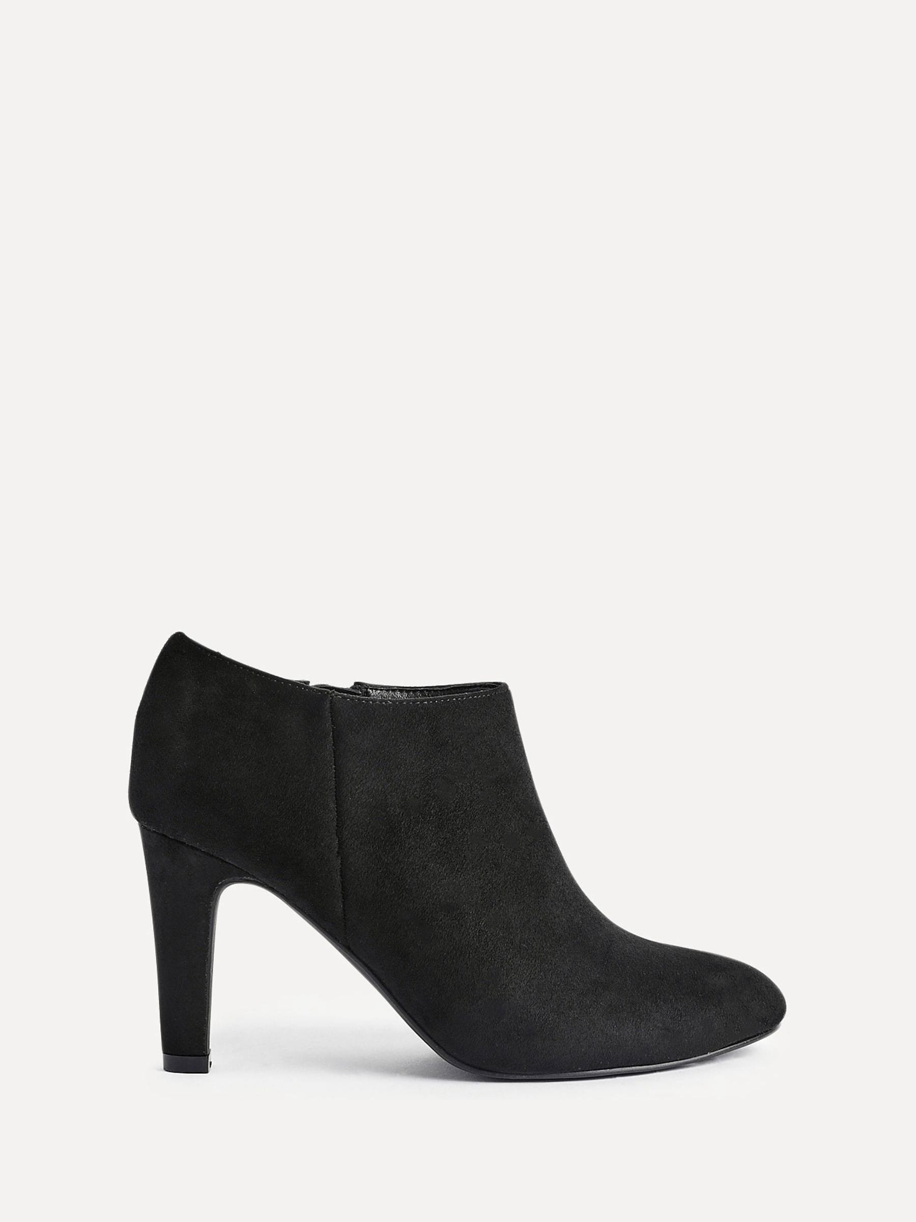 Linzi Linzi Black Wise Ankle Bootie With Stiletto Heel | Next US