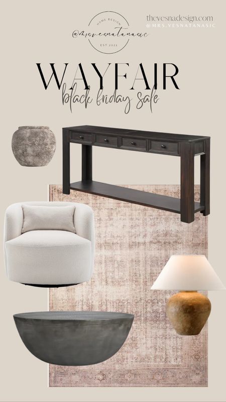 Wayfair favorites for Black Friday!!! 

Follow @mrs.vesnatanasic on Instagram for daily home decor, interior design, styling & daily inspiration weekend sale, studio mcgee x target new arrivals, coming soon, new collection, fall collection, spring decor, console table, bedroom furniture, dining chair, counter stools, end table, side table, nightstands, framed art, art, wall decor, rugs, area rugs, target finds, target deal days, outdoor decor, patio, porch decor, sale alert, dyson cordless vac, cordless vacuum cleaner, tj maxx, loloi, cane furniture, cane chair, pillows, throw pillow, arch mirror, gold mirror, brass mirror, vanity, lamps, world market, weekend sales, opalhouse, target, jungalow, boho, wayfair finds, sofa, couch, dining room, high end look for less, kirkland’s, cane, wicker, rattan, coastal, lamp, high end look for less, studio mcgee, mcgee and co, target, world market, sofas, couch, living room, bedroom, bedroom styling, loveseat, bench, magnolia, joanna gaines, pillows, pb, pottery barn, nightstand, cane furniture, throw blanket, console table, target, joanna gaines, hearth & hand, arch, cabinet, lamp, cane cabinet, amazon home, world market, arch cabinet, black cabinet, crate & barrel, pottery barn, mcgee & co, entryway, foyer, rug, wood table, sale alert, pedestal table, round table, floor lamp, chair, vase, vintage, antique vase, vessel, cb2, home goods, arhaus, master bedroom, primary bedroom, penn chair, west elm, Black Friday Deals. 

#LTKSeasonal #LTKHoliday #LTKGiftGuide