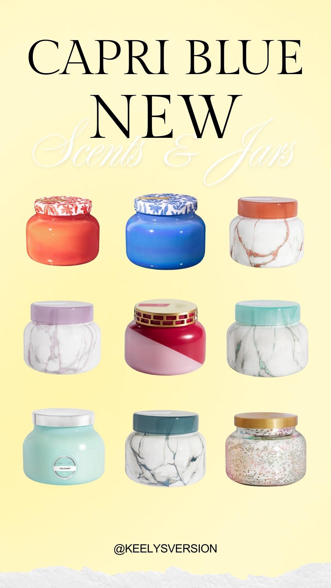 Capri Blue launched new scents along with new jar designs of their signature scents! 🤩

#capriblue

#LTKSeasonal #LTKHome