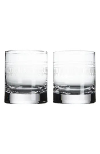 The Vintage List Set of 2 Crystal Whiskey Glasses in Ovals at Nordstrom Rack | Nordstrom Rack