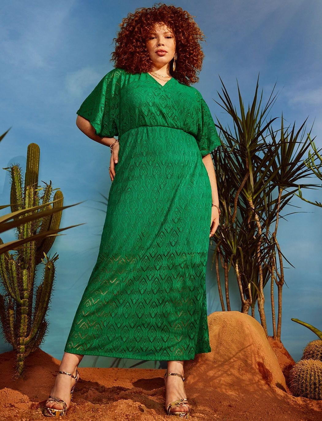 Crochet Maxi Dress | ELOQUII | Eloquii