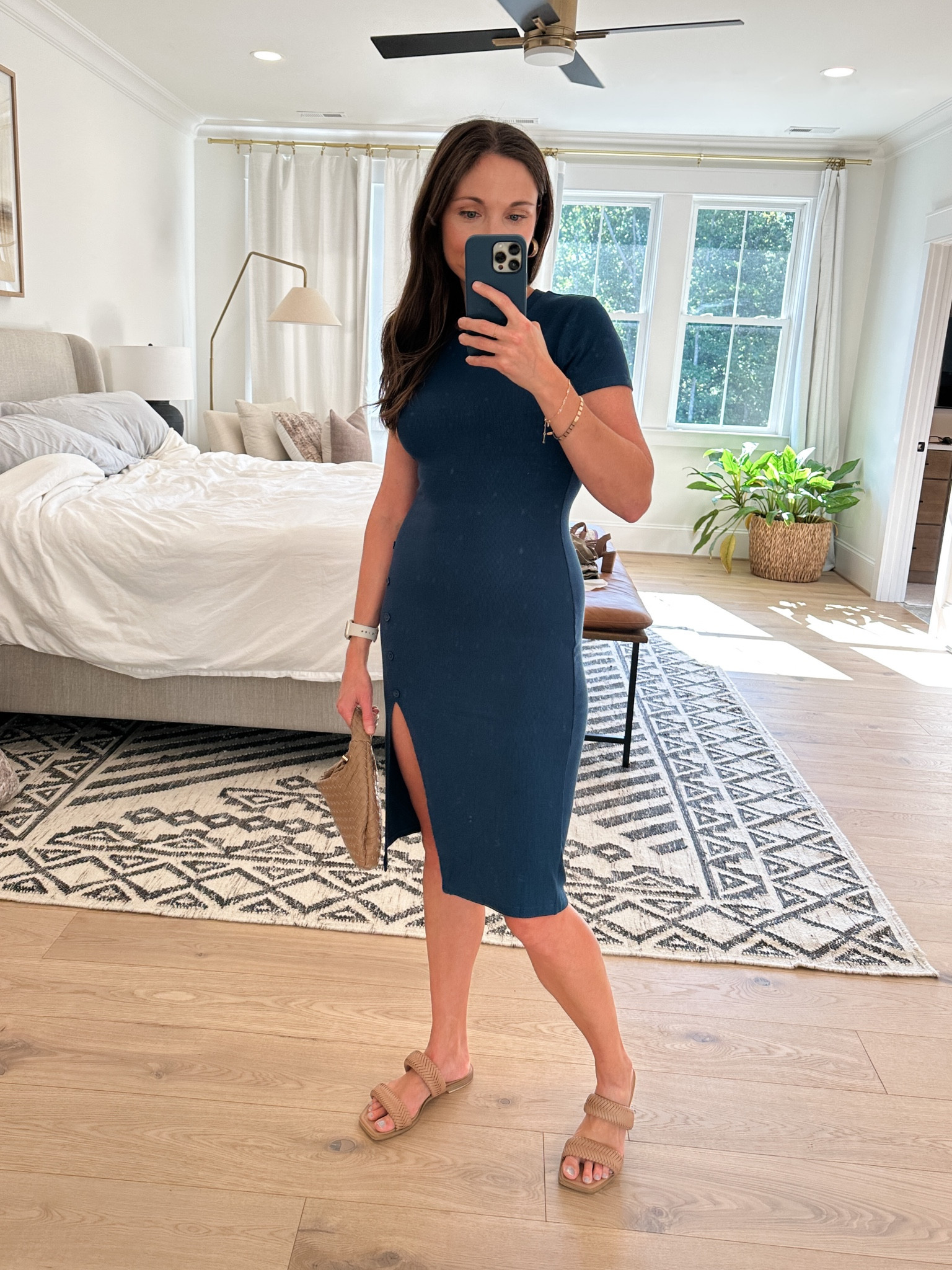 Date night outfit from Anthropologie. This dress is super flattering and perfect for transitioning into fall. 

#LTKSeasonal