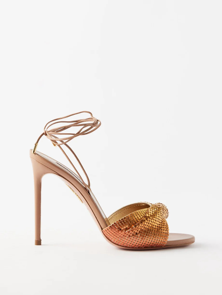 Twist 105 chainmail sandals | Matches (US)