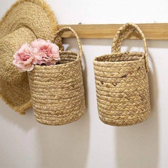 Wall Hanging Basket Storage | Etsy (US)