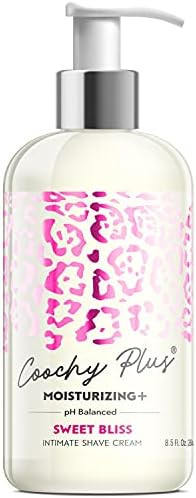 Coochy Plus Intimate Shaving Cream SWEET BLISS For Pubic, Bikini Line, Armpit - Rash-Free With Paten | Amazon (US)