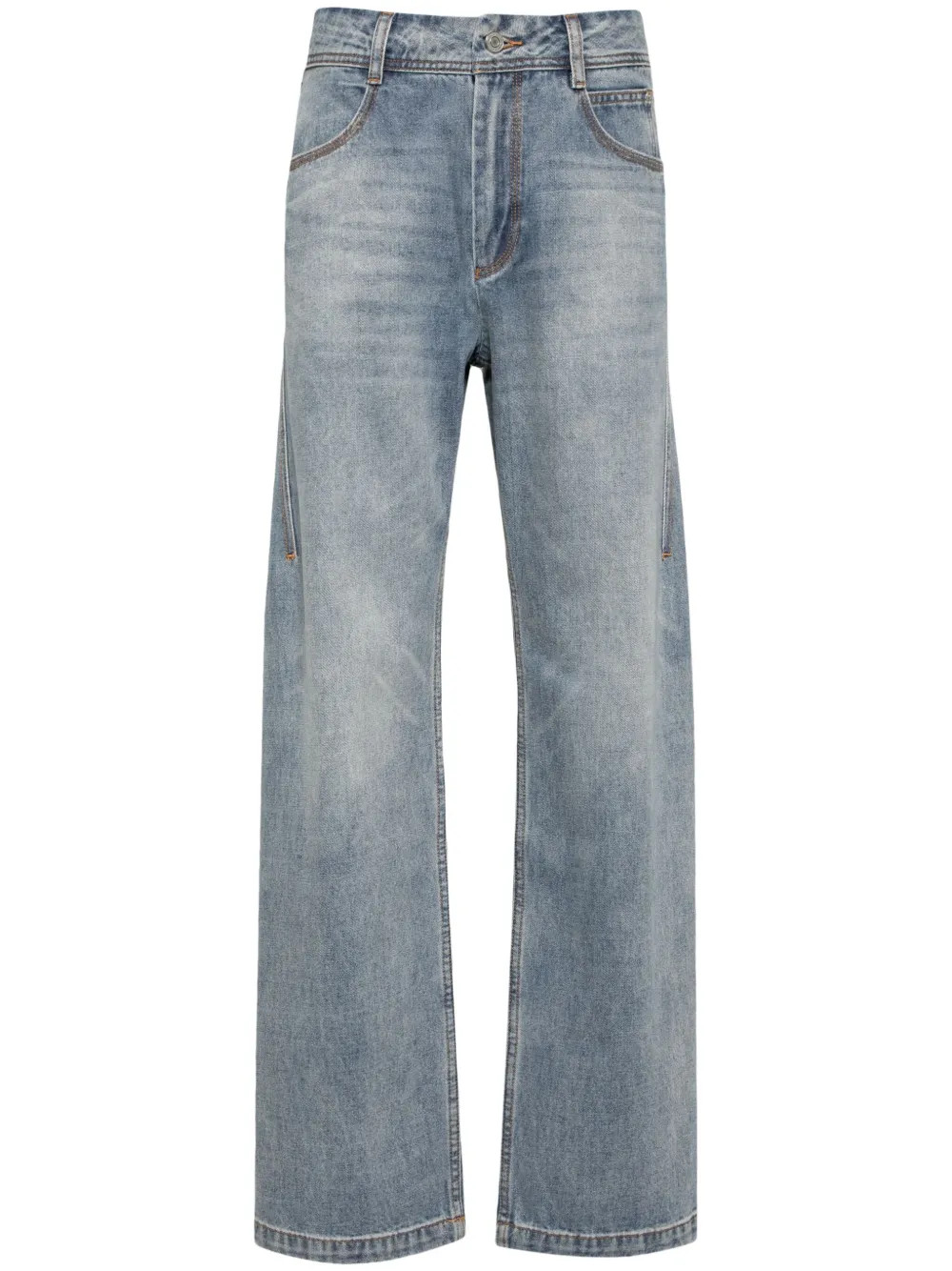 b+ab straight-leg Jeans | Blue | FARFETCH BE | Farfetch Global