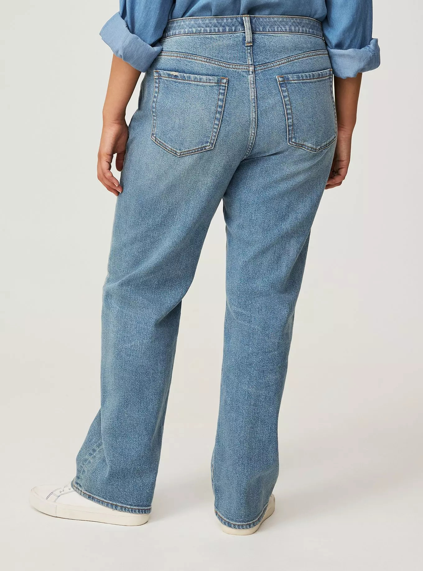 Baggy High-Rise Straight Jean | Torrid (US & Canada)