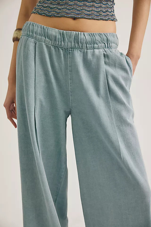 Tidal Moon Low-Rise Pull-On Pants | Free People (Global - UK&FR Excluded)