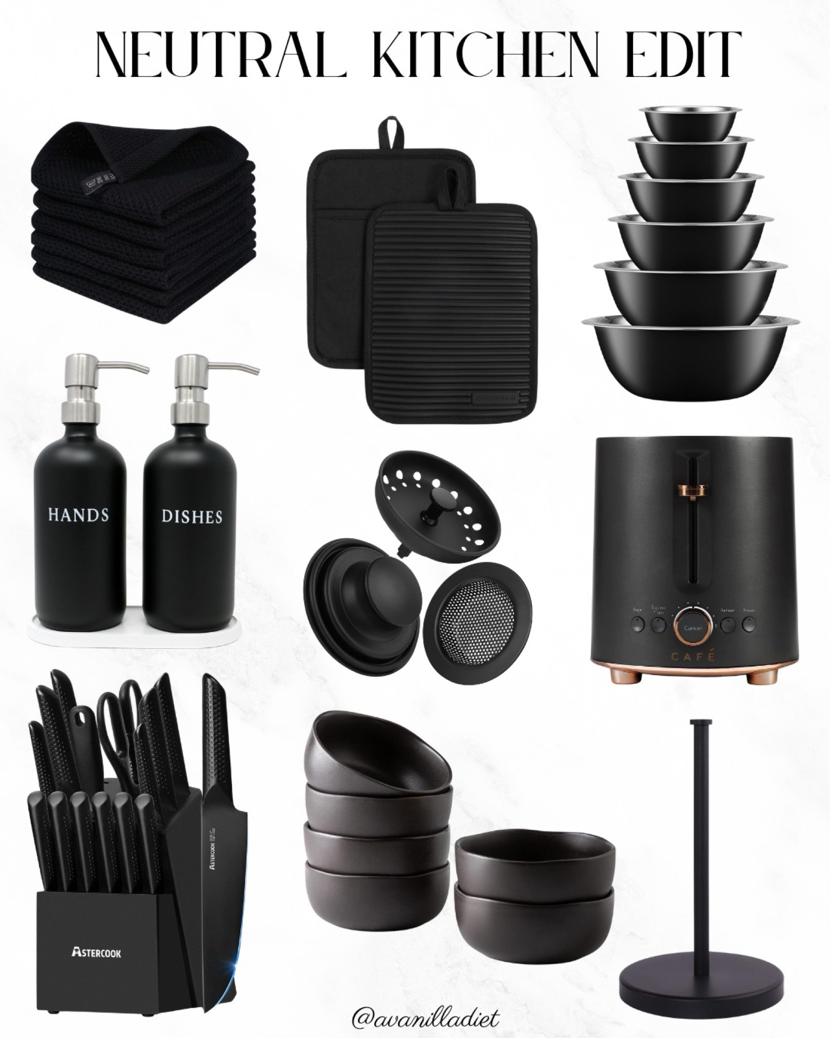 Neutral kitchen edit 🍳🖤 

#amazonfinds 
#founditonamazon
#amazonpicks
#Amazonfavorites 
#affordablefinds
#amazonhome

#LTKhome #LTKfindsunder50