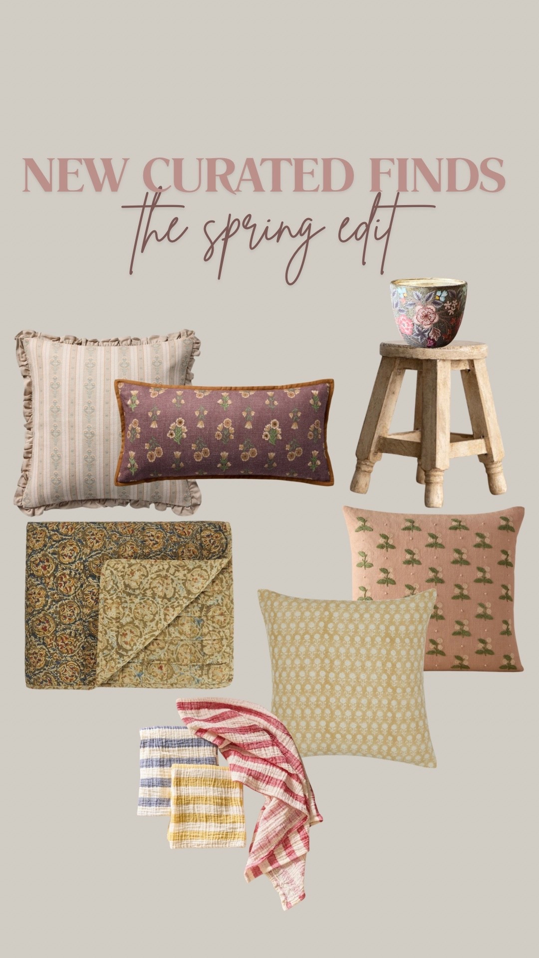 The spring edit

#LTKSaleAlert #LTKHome #LTKOver40