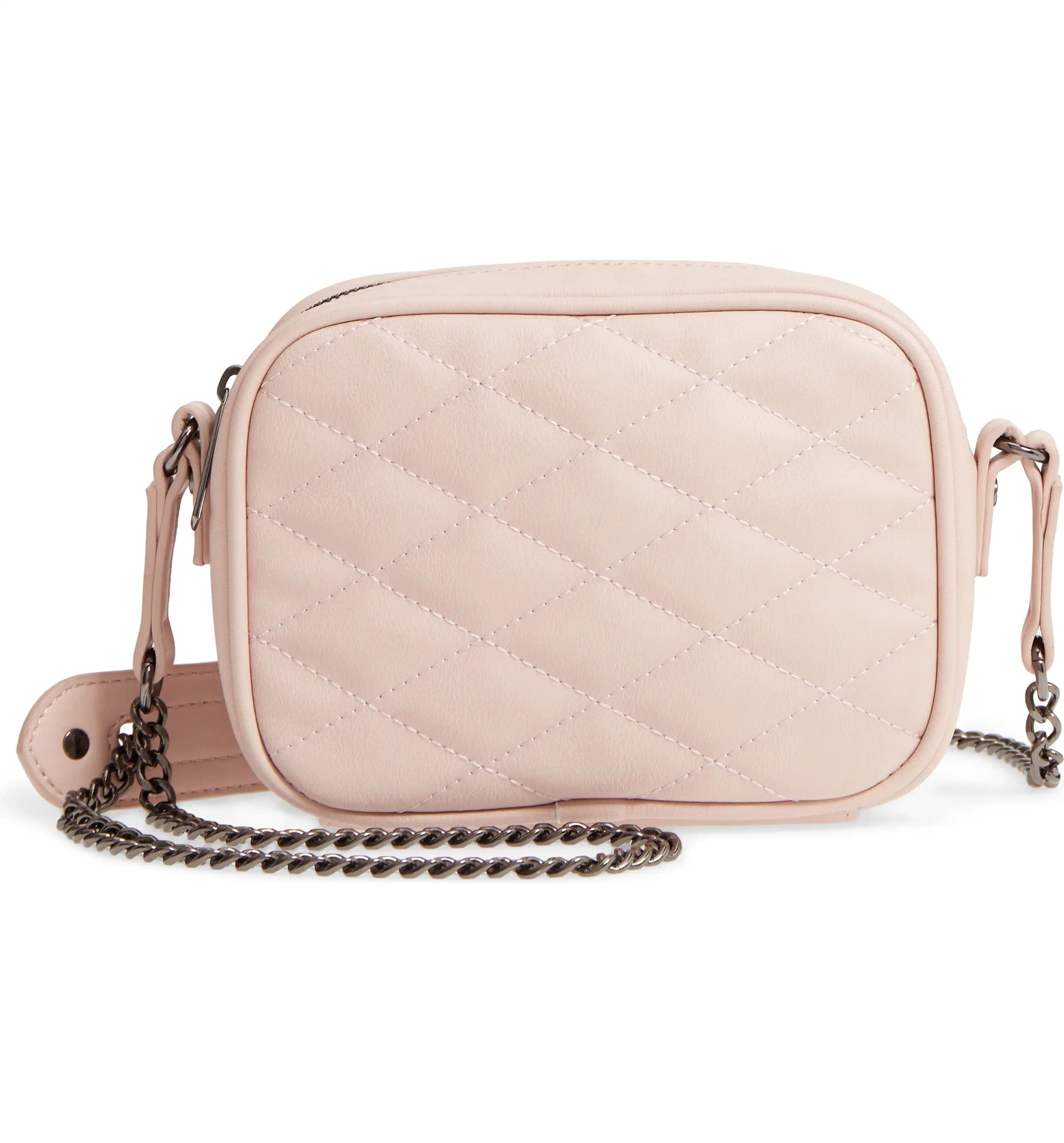 Taylor Quilted Vegan Leather Crossbody Camera Bag | Nordstrom