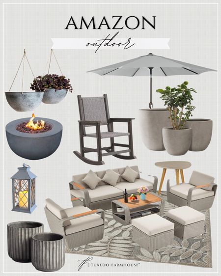 Amazon Outdoors

Have the backyard everyone wants to be in this Summer!

Seasonal, home decor, summer, outdoor, patio, porch, backyard, chairs, bench, planters, umbrella, lanterns, fireplace 

#LTKSeasonal #LTKsalealert #LTKhome