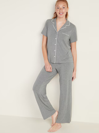 Jersey Pajama Set for Women | Old Navy (US)