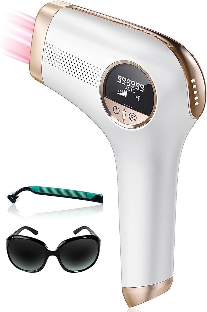 Laser Hair Removal for Women and Men, Update Permanent Hair Removal Device with Red-light Wave IP... | Amazon (US)
