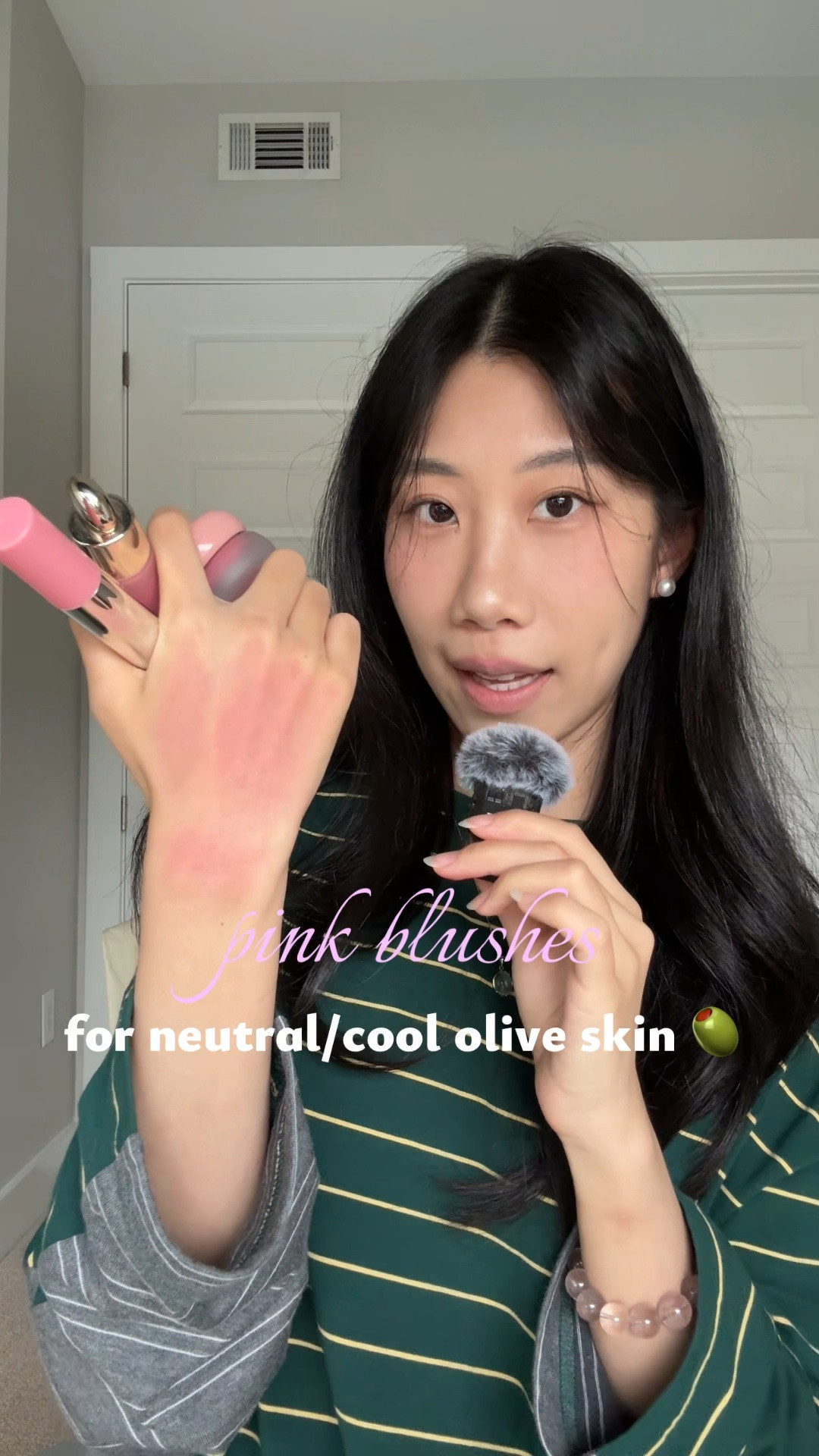 soft pink blushes for neutral-cool olive skin tones! 🫒💗

#LTKgrwm