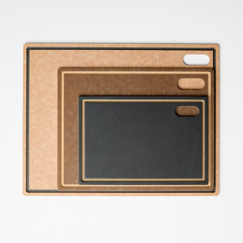 Epicurean Paper Composite Tonal Trio Cutting Board Set | Crate & Barrel