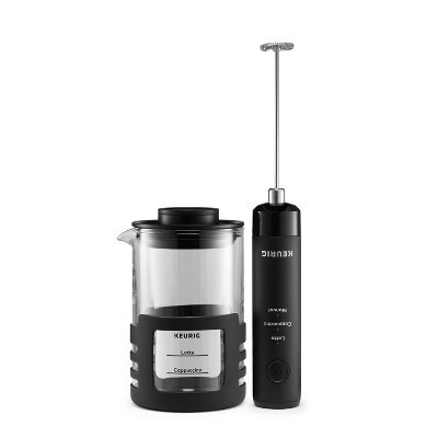 Keurig SimpleCafe Frother, Rechargeable Handheld Milk Frother Black: No Filter Needed, 12 oz Capacity | Target