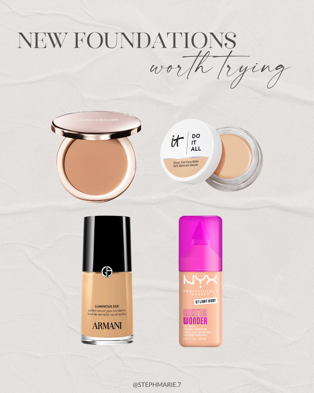 New foundation launches to try & love for mature skin!  

 #LTKOver40 #LTKBeauty