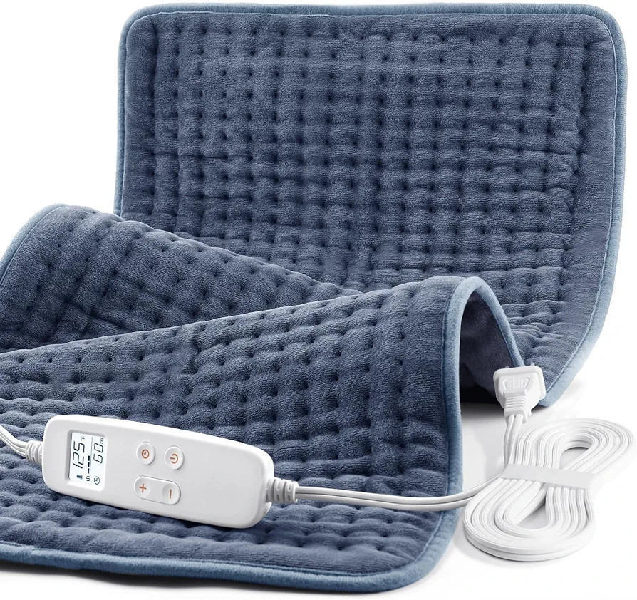 Heating Pad for Back Pain Relief, Extra Large 33 x 17 inches, Portable Heating Pad for Shoulder, ... | Amazon (US)