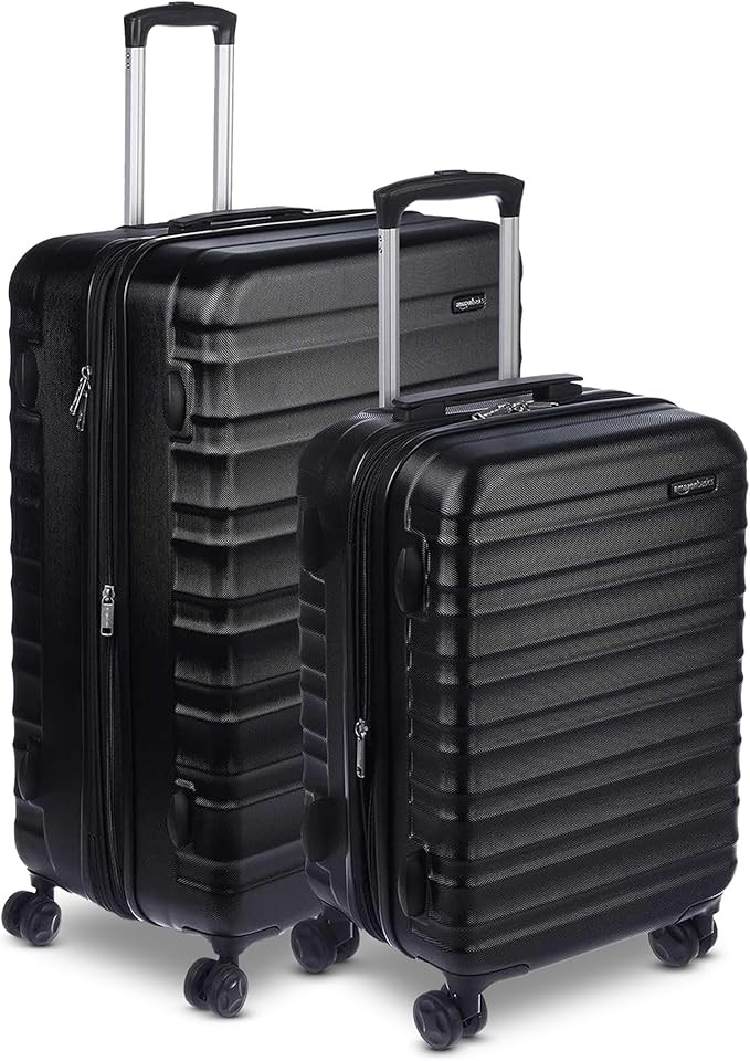Amazon Basics 2-Piece Hardside Luggage Set (21" Carry-on, 30"), Expandable Suitcases with Spinner... | Amazon (US)