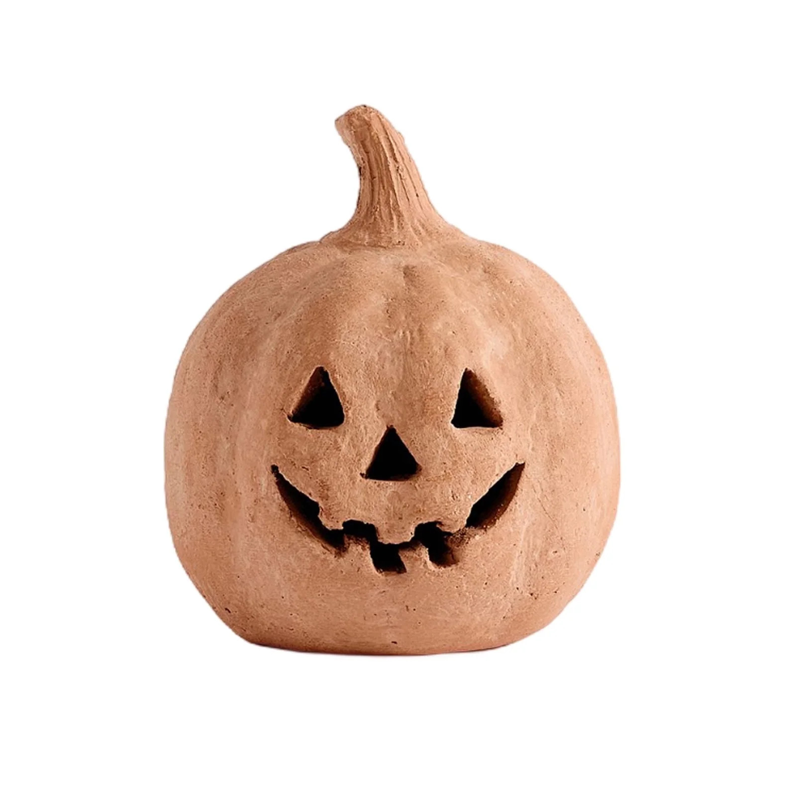 Hallowmas Handcrafted Jack-O'-Lantern, Artisanal Kiln-Fired Pumpkin with Hand-Carved Details, 202... | Walmart (US)