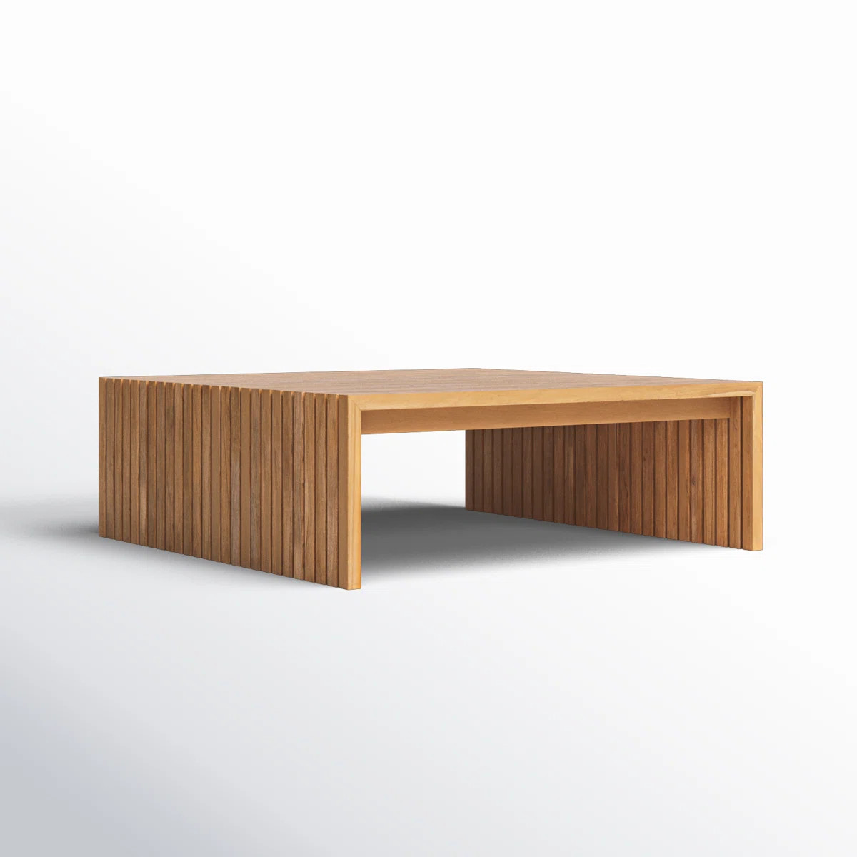 Knightly 39.5'' Teak Outdoor Coffee Table | AllModern