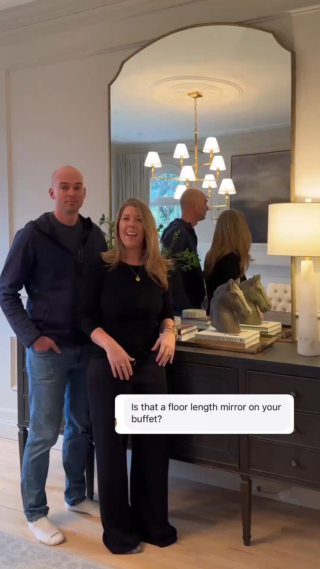 Prettiest floor length mirror in our dining room over our buffet/sideboard.

#LTKStyleTip #LTKWatchNow 



#LTKSeasonal #LTKHome