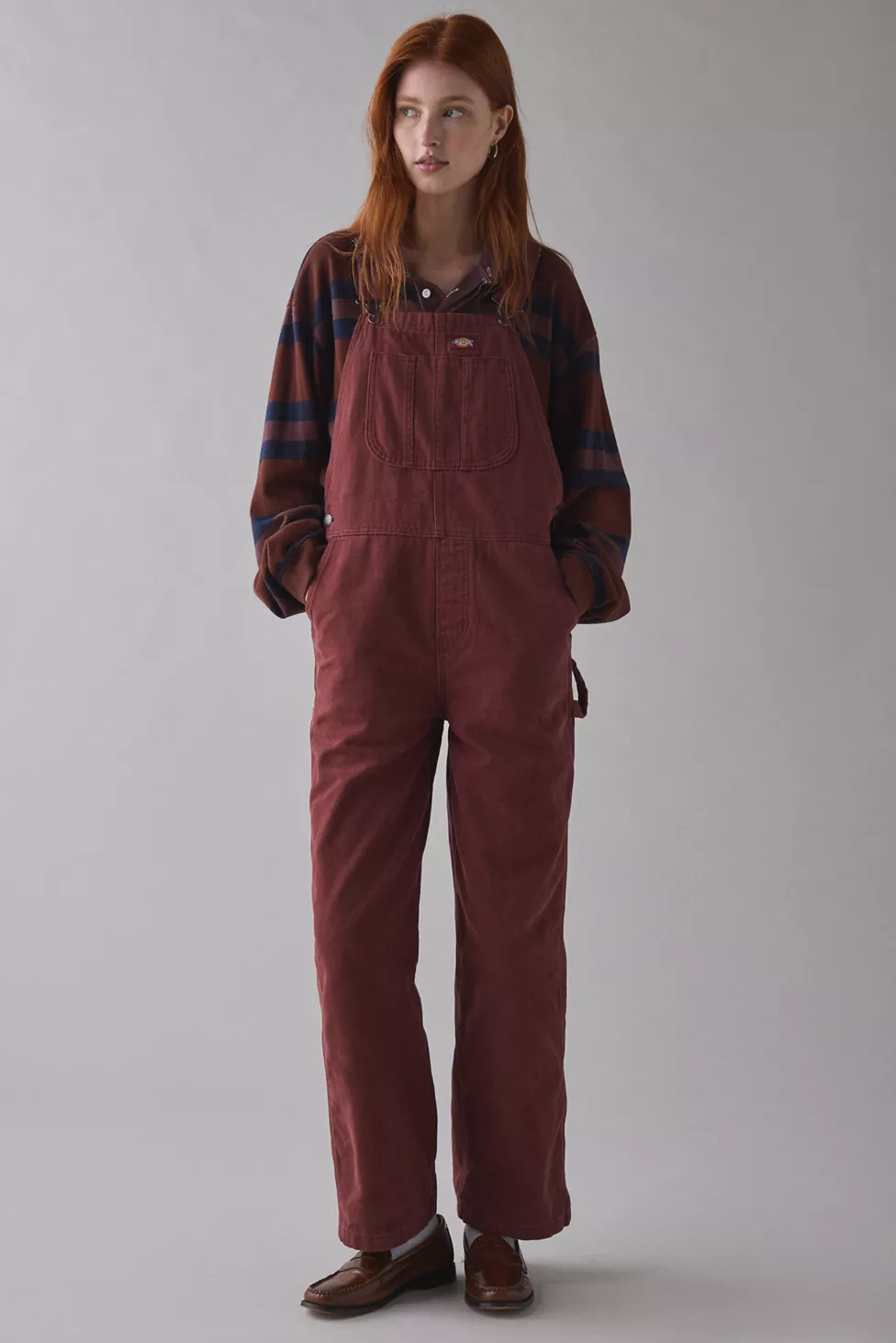 Dickies Double Front Bib Canvas Bib Overall | Urban Outfitters (US and RoW)